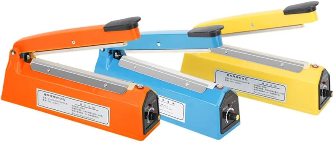 دستگاه پرس حرارتی پلاستیک 40/30 سانتی متری 300 وات - سبک وزن، دستگاه دوخت کیسه 5 میلی متری