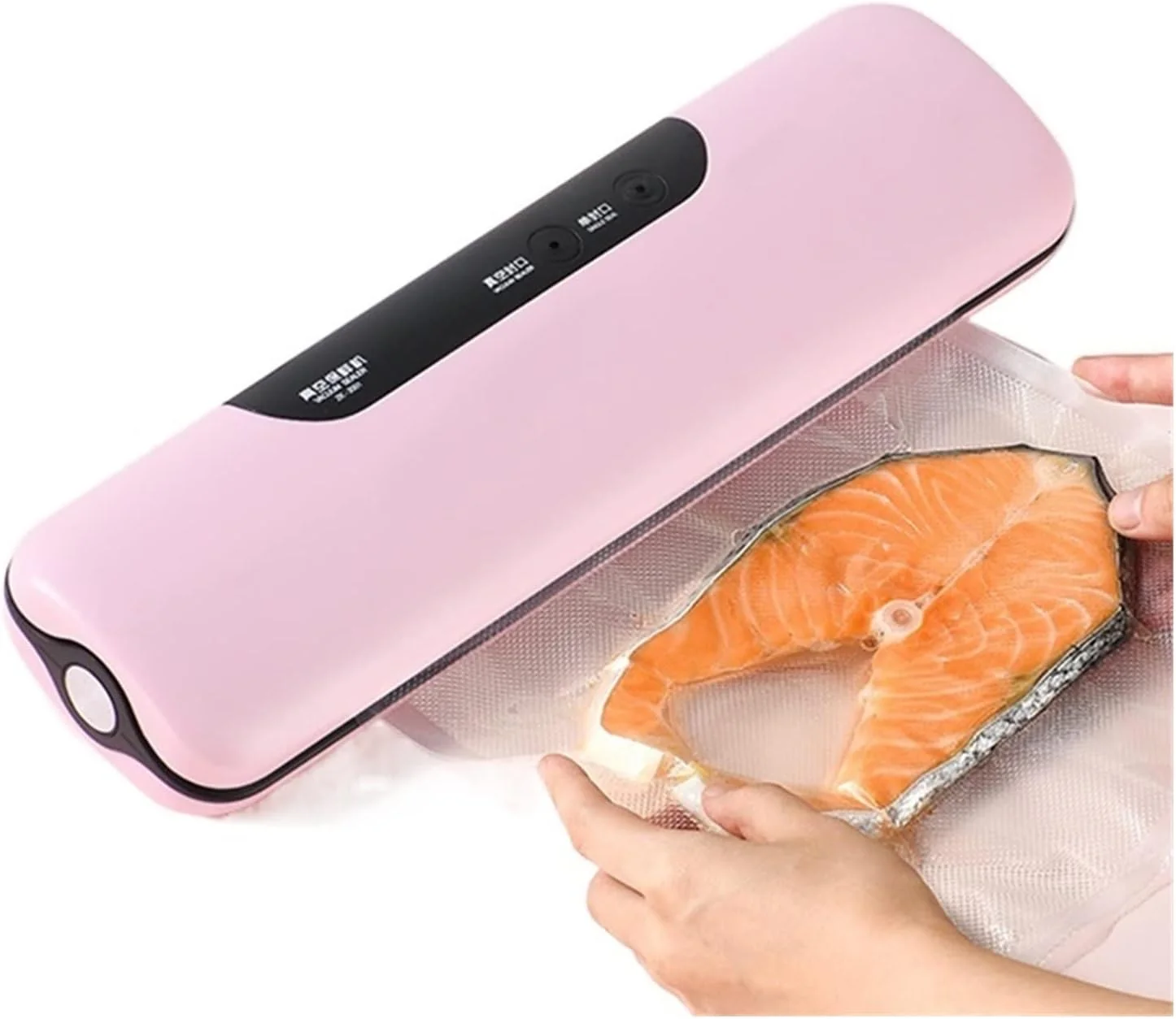 دستگاه وکیوم بسته بندی مواد غذایی LZFuiop، دستگاه وکیوم آشپزخانه، دستگاه بسته بندی مواد غذایی خانگی، شامل 10 عدد کیسه نگهداری، کاربری آسان