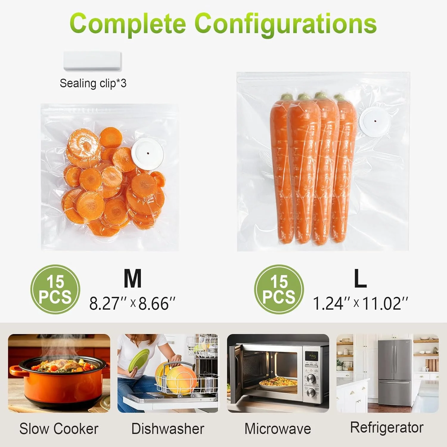 دستگاه وکیوم سیلر فشرده OdoVow برای مواد غذایی، دستگاه وکیوم سیلر دستی قابل حمل با توقف خودکار و فیلتر جداشدنی، قفل تازگی 5 برابر، شامل 30 کیسه وکیوم قابل استفاده مجدد برای آشپزخانه