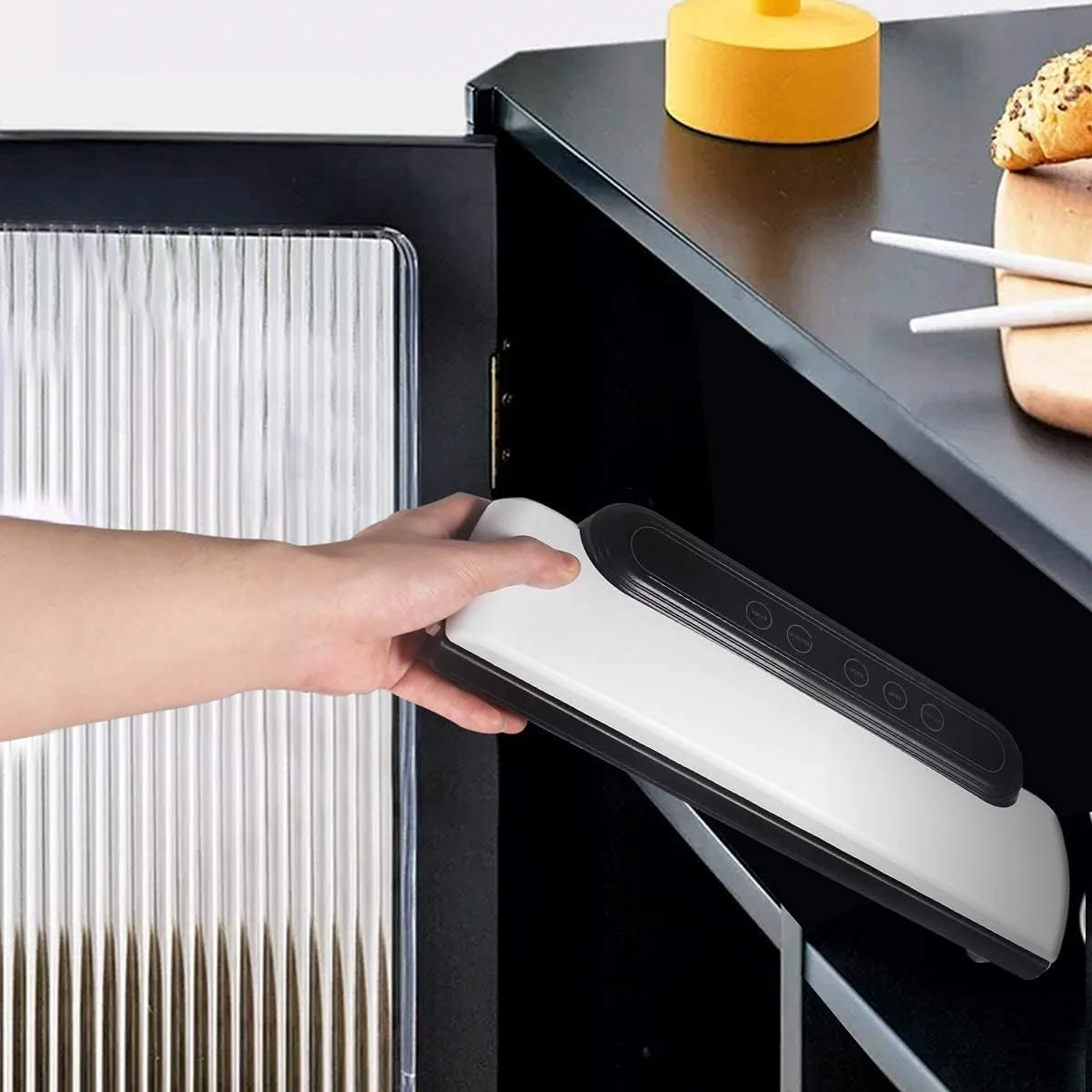 دستگاه وکیوم سیلر جدید پروتون، سیستم پلمپ هوای اتوماتیک برای نگهداری و حفظ مواد غذایی، حالت های خشک و مرطوب