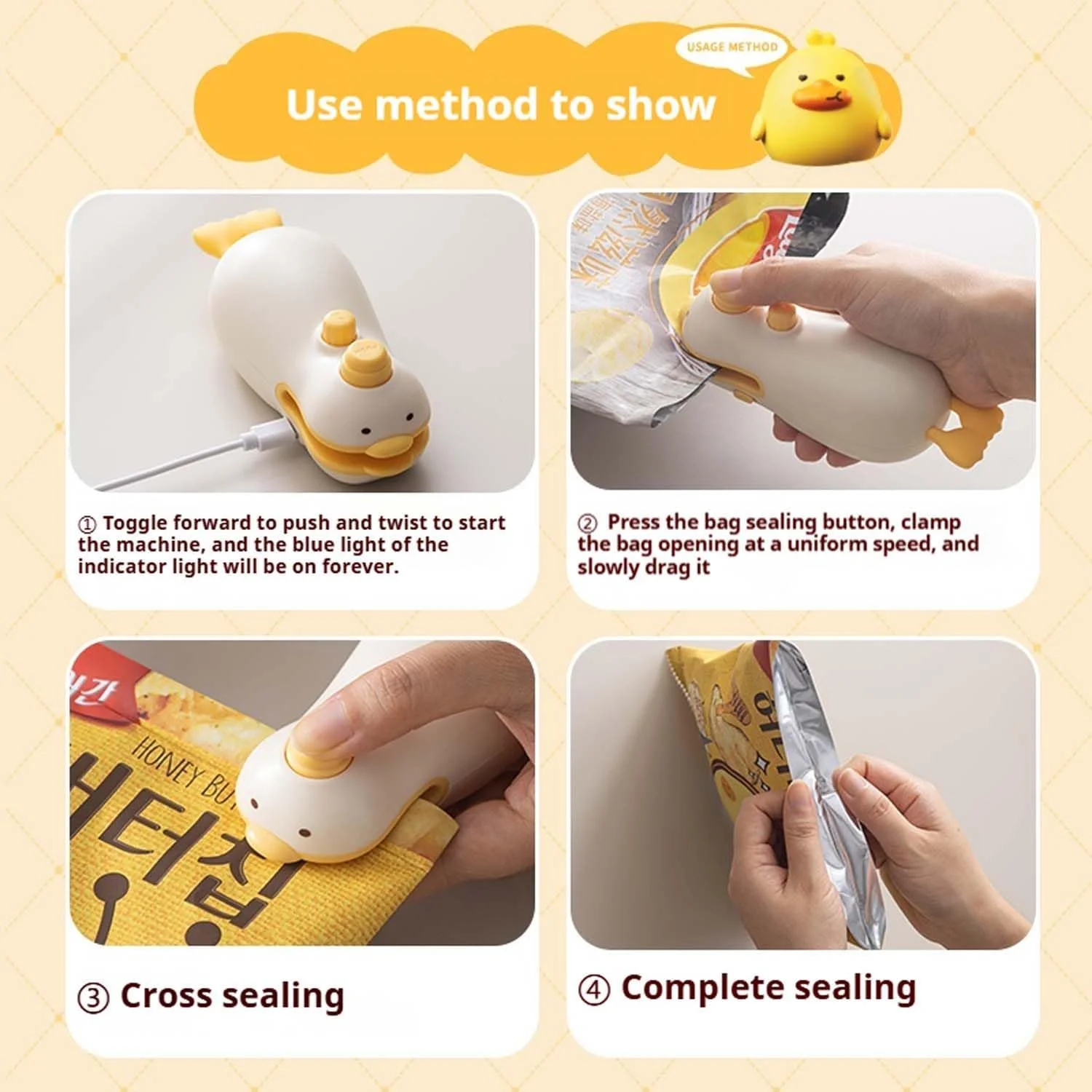 دستگاه مینی پلمپ کننده کیسه 3 در 1، پلمپ حرارتی قابل شارژ کیسه با کاتر، دستگاه مینی پلمپ کننده کیسه مغناطیسی برای کیسه های پلاستیکی اسنک - طراحی زیبا دستگاه مینی پلمپ کننده کیسه 3 در 1، پلمپ حرارتی قابل شارژ کیسه با کاتر، دستگاه مینی پلمپ کننده کیسه مغناطیسی برای کیسه های پلاستیکی اسنک - طراحی زیبا