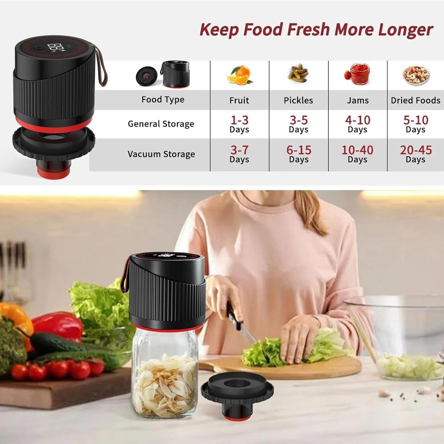 دستگاه پلمپ قوطی، دستگاه پلمپ وکیوم مواد غذایی قابل شارژ خودکار - لوازم کنسرو، لوازم آشپزخانه پلمپ کننده صرفه جویی در فضا، لوازم جانبی کوچک نگهداری مواد غذایی دستگاه پلمپ قوطی، دستگاه پلمپ وکیوم مواد غذایی قابل شارژ خودکار - لوازم کنسرو، لوازم آشپزخانه پلمپ کننده صرفه جویی در فضا، لوازم جانبی کوچک نگهداری مواد غذایی