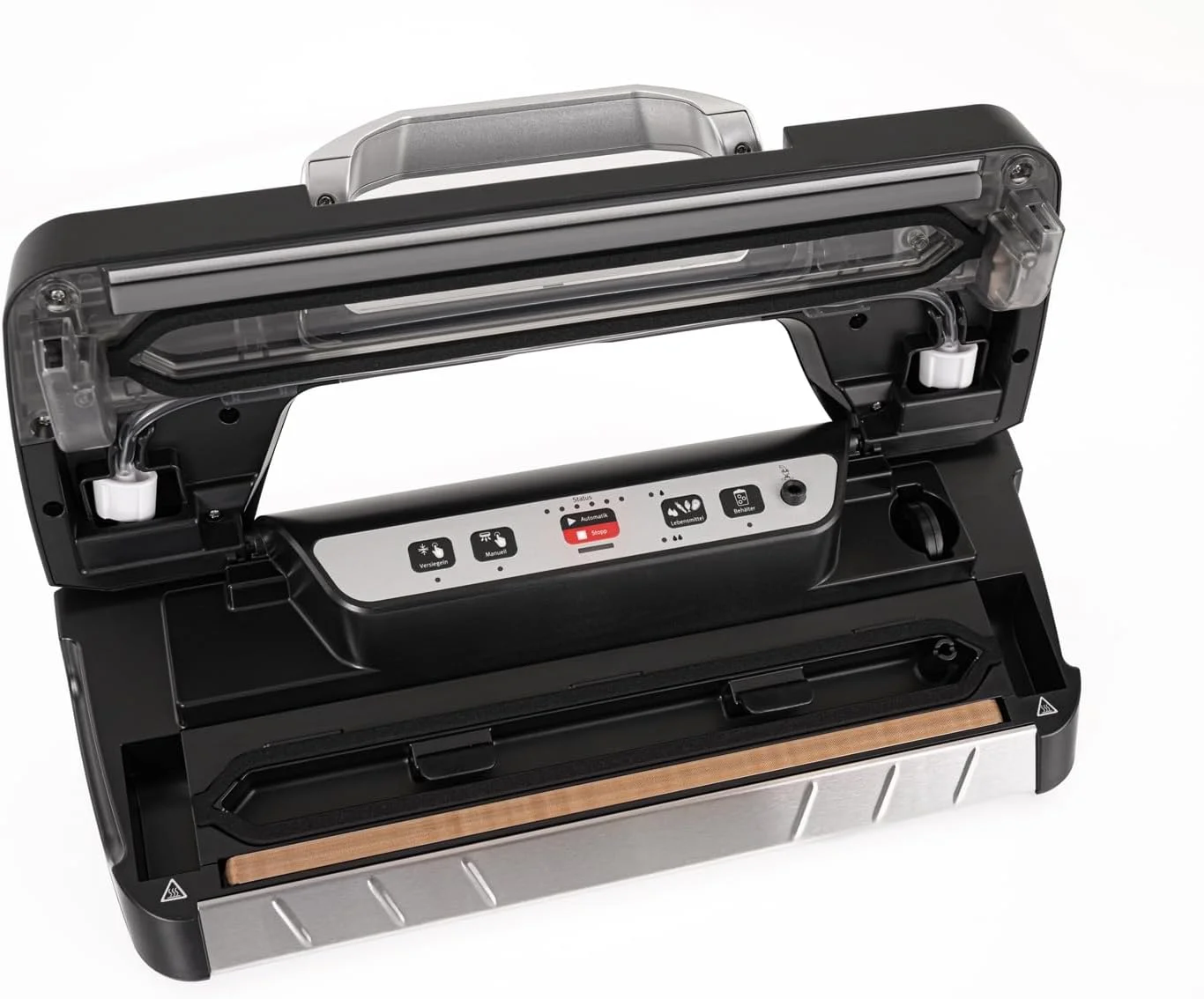 دستگاه وکیوم سیلر روملزباخر مدل VAC 285 – قدرت مکش 9 لیتر در دقیقه، عملکرد تک دست، مناسب برای استفاده طولانی مدت، وکیوم و سیل کاملا اتوماتیک، 2 زمان سیل، برای فیلم تا عرض 30 سانتی متر دستگاه وکیوم سیلر روملزباخر مدل VAC 285 – قدرت مکش 9 لیتر در دقیقه، عملکرد تک دست، مناسب برای استفاده طولانی مدت، وکیوم و سیل کاملا اتوماتیک، 2 زمان سیل، برای فیلم تا عرض 30 سانتی متر