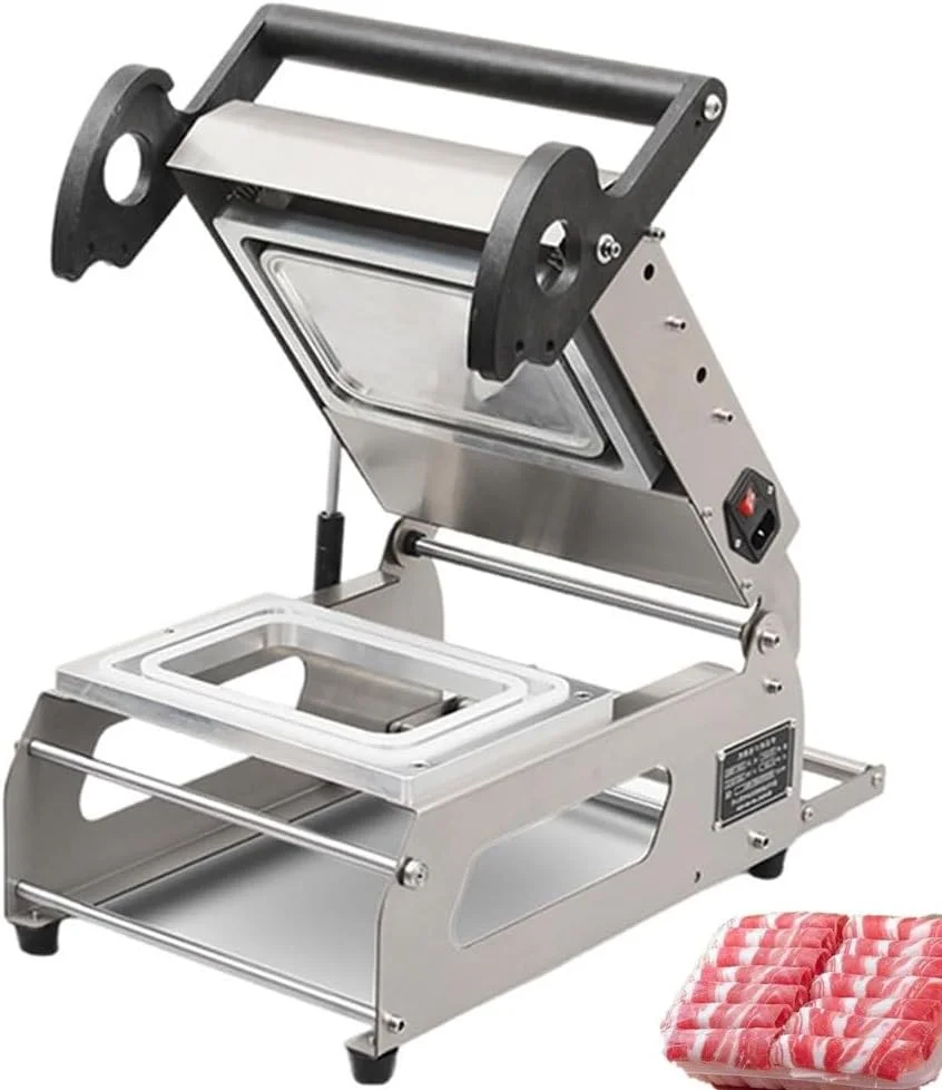 دستگاه بسته بندی نیمه اتوماتیک ظروف غذا، دستگاه پرس دستی ظروف، دستگاه بسته بندی جعبه ناهار، دستگاه بسته بندی ظروف غذا، 7 تا 8 بار در دقیقه، قطر رول فیلم 180 میلی متر (260 * 170 میلی متر) دستگاه بسته بندی نیمه اتوماتیک ظروف غذا، دستگاه پرس دستی ظروف، دستگاه بسته بندی جعبه ناهار، دستگاه بسته بندی ظروف غذا، 7 تا 8 بار در دقیقه، قطر رول فیلم 180 میلی متر (260 * 170 میلی متر)