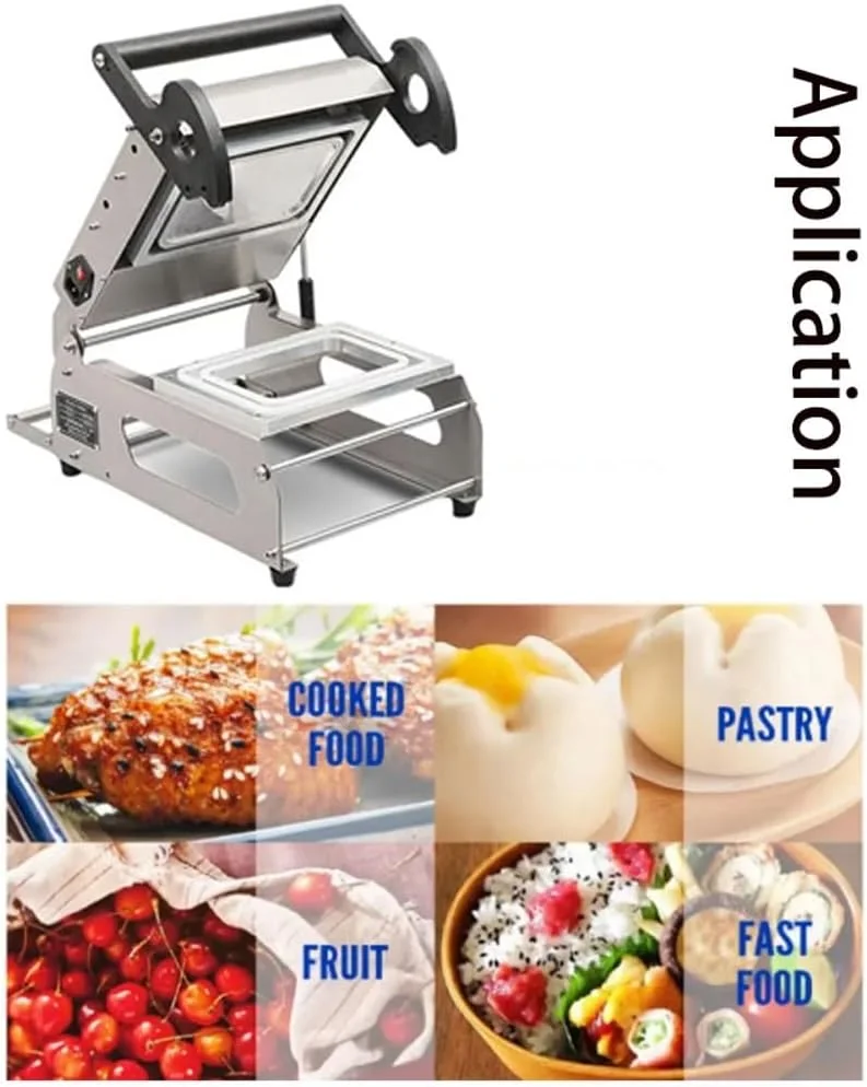 دستگاه بسته بندی نیمه اتوماتیک ظروف غذا، دستگاه پرس دستی ظروف، دستگاه بسته بندی جعبه ناهار، دستگاه بسته بندی ظروف غذا، 7 تا 8 بار در دقیقه، قطر رول فیلم 180 میلی متر (260 * 170 میلی متر) دستگاه بسته بندی نیمه اتوماتیک ظروف غذا، دستگاه پرس دستی ظروف، دستگاه بسته بندی جعبه ناهار، دستگاه بسته بندی ظروف غذا، 7 تا 8 بار در دقیقه، قطر رول فیلم 180 میلی متر (260 * 170 میلی متر)