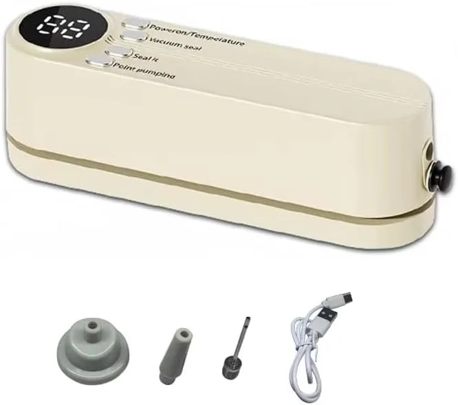 دستگاه وکیوم سیلر با عملکرد آسان به همراه رول کیسه و سیستم فشرده نگهداری مواد غذایی