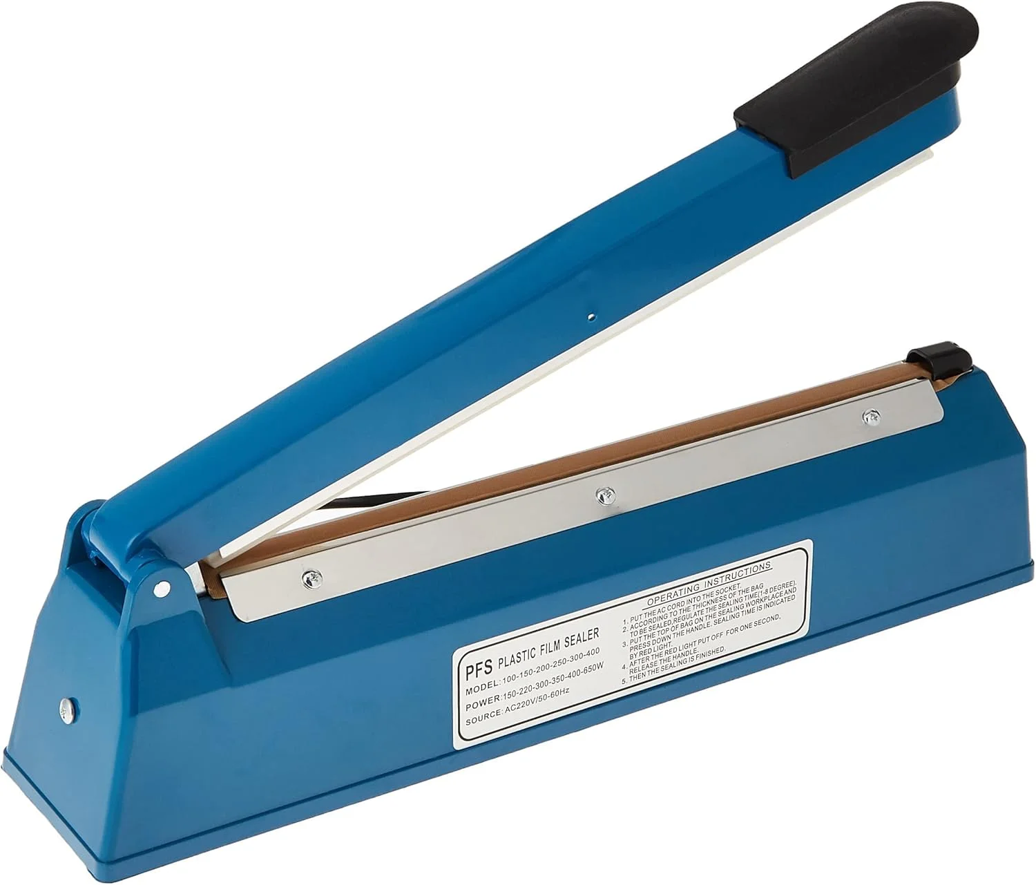 دستگاه بسته بندی حرارتی دستی شووی برای بسته بندی پلاستیکی کیسه ای (30 سانتیمتر) دستگاه بسته بندی حرارتی دستی شووی برای بسته بندی پلاستیکی کیسه ای (30 سانتیمتر)