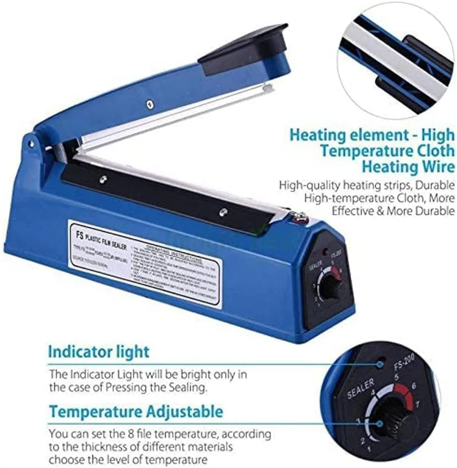 دستگاه بسته بندی حرارتی دستی شووی برای بسته بندی پلاستیکی کیسه ای (30 سانتیمتر) دستگاه بسته بندی حرارتی دستی شووی برای بسته بندی پلاستیکی کیسه ای (30 سانتیمتر)
