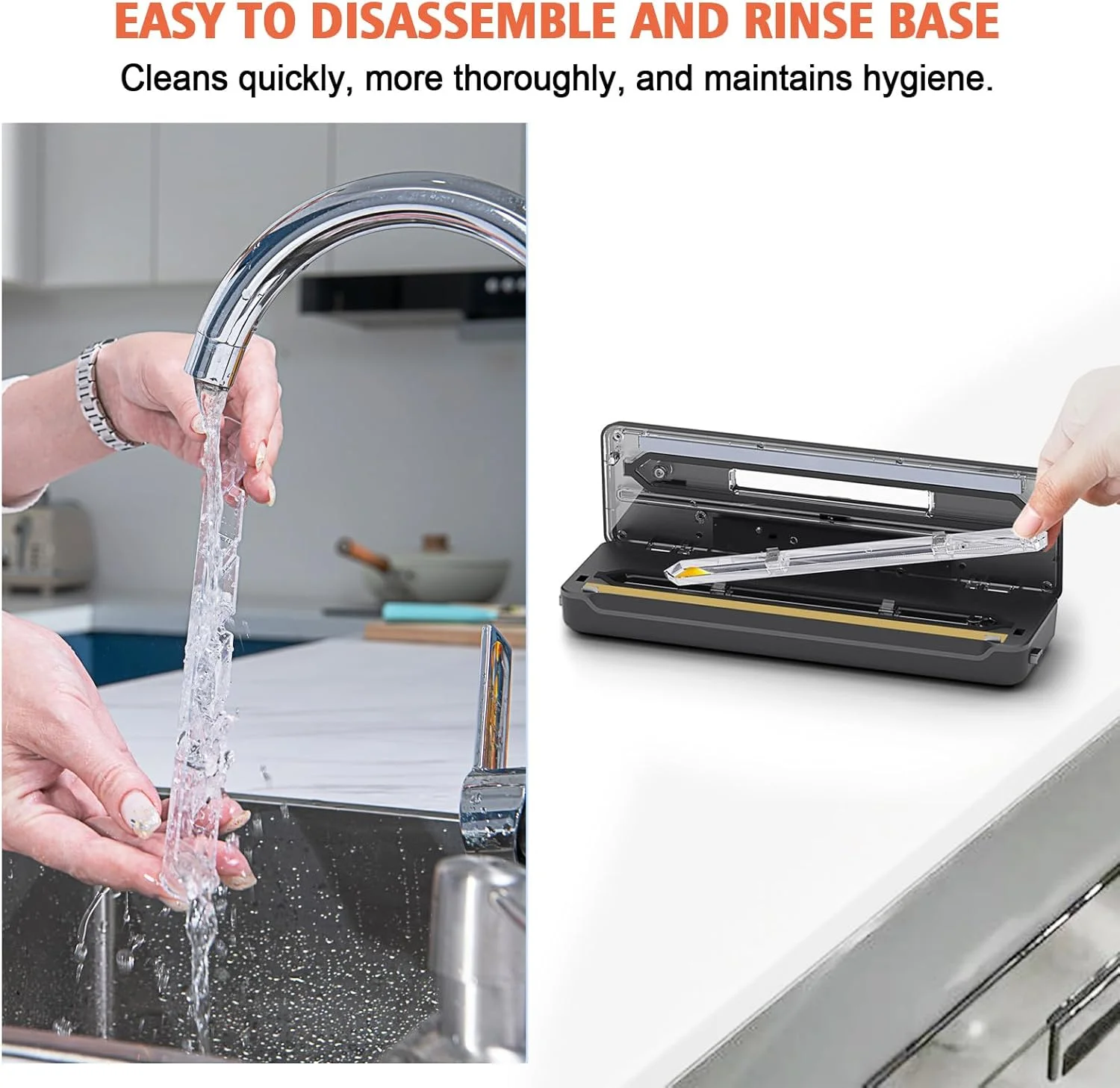 دستگاه وکیوم مومودا به همراه کیت استارتر، دستگاه بسته بندی مواد غذایی اتوماتیک 80Kpa، 8 در 1 با کیسه های یکبار مصرف، حالت مرطوب و خشک، وکیوم خارجی برای نگهداری مواد غذایی دستگاه وکیوم مومودا به همراه کیت استارتر، دستگاه بسته بندی مواد غذایی اتوماتیک 80Kpa، 8 در 1 با کیسه های یکبار مصرف، حالت مرطوب و خشک، وکیوم خارجی برای نگهداری مواد غذایی