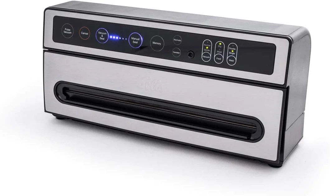 سیستم بسته بندی وکیوم کاملا اتوماتیک سولیس Vertivac Plus، دو سرعت عملکرد، پمپ مکش قدرتمند سیستم بسته بندی وکیوم کاملا اتوماتیک سولیس Vertivac Plus، دو سرعت عملکرد، پمپ مکش قدرتمند