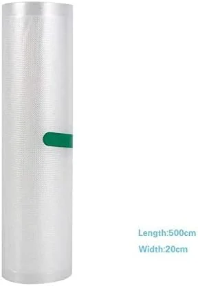 رول های دستگاه وکیوم بسته بندی مواد غذایی آشپزخانه، غشاهای پلی اتیلنی برای تازه نگه داشتن مواد غذایی - 2 عدد - 28*500 سانتی متر رول های دستگاه وکیوم بسته بندی مواد غذایی آشپزخانه، غشاهای پلی اتیلنی برای تازه نگه داشتن مواد غذایی - 2 عدد - 28*500 سانتی متر