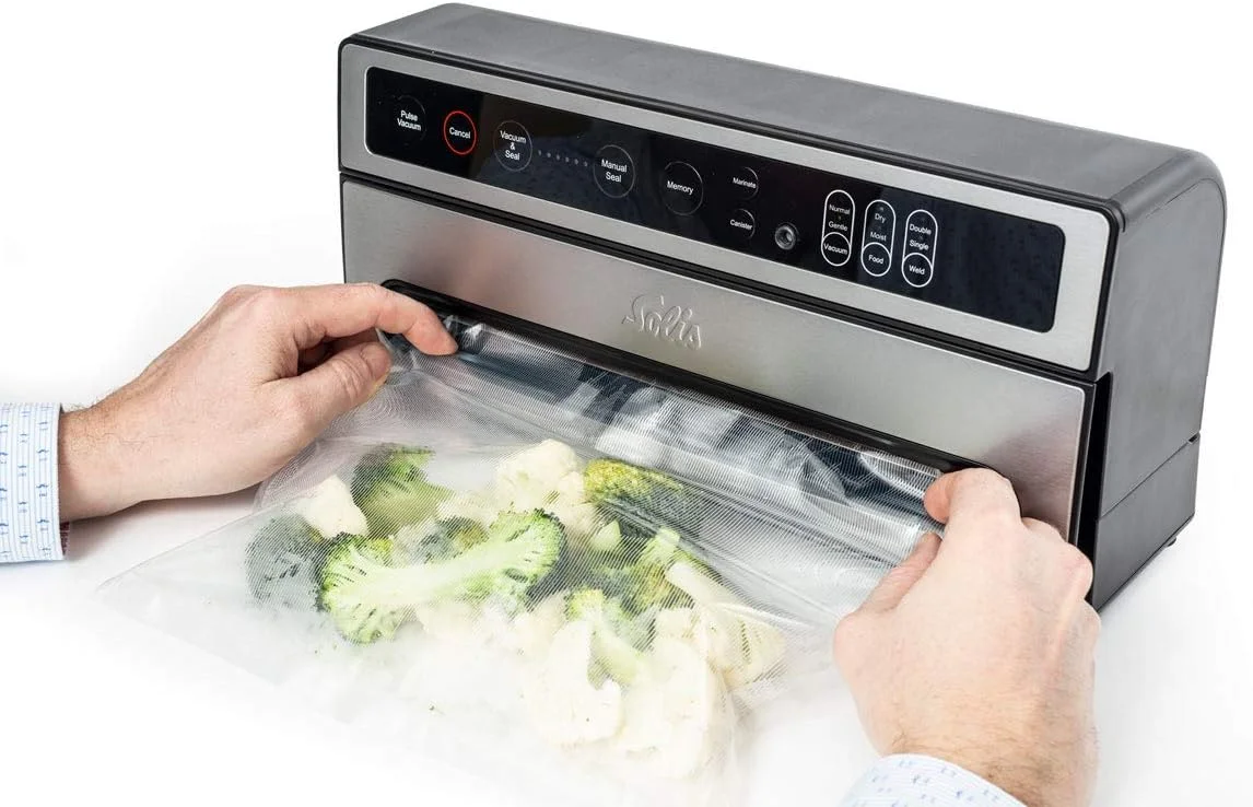 سیستم بسته بندی وکیوم کاملا اتوماتیک سولیس Vertivac Plus، دو سرعت عملکرد، پمپ مکش قدرتمند