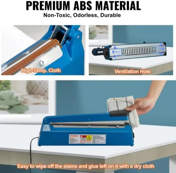 دستگاه پرس حرارتی دستی فروشگاهی - سبک وزن، دستگاه پلمپ دستی قابل اعتماد برای غذا، تنقلات و بسته بندی، استفاده آسان، قابل حمل دستگاه پرس حرارتی دستی فروشگاهی - سبک وزن، دستگاه پلمپ دستی قابل اعتماد برای غذا، تنقلات و بسته بندی، استفاده آسان، قابل حمل