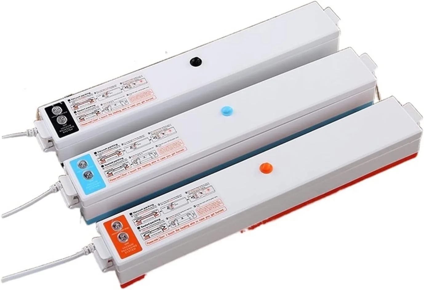 دستگاه وکیوم بسته بندی مواد غذایی تمکین، مناسب برای آشپزخانه منزل، به همراه 10 کیسه مخصوص بسته بندی مواد غذایی، کاربری آسان و نگهداری راحت دستگاه وکیوم بسته بندی مواد غذایی تمکین، مناسب برای آشپزخانه منزل، به همراه 10 کیسه مخصوص بسته بندی مواد غذایی، کاربری آسان و نگهداری راحت