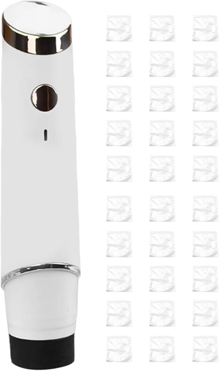 دستگاه وکیوم سیلر دستی تولوئن، دستگاه وکیوم سیلر فشرده، محافظ وکیوم با 5/30 کیسه سیلر، دستگاه وکیوم سیلر قابل شارژ برای نگهداری مواد غذایی B+30 کیسه وکیوم