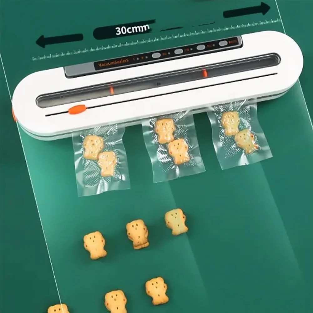 دستگاه وکیوم بسته بندی مواد غذایی TsoLay، دستگاه وکیوم با حالت های خشک/مرطوب/وکیوم، دستگاه بسته بندی خودکار مواد غذایی با مکش قدرتمند 60 کیلو پاسکال، طراحی جمع و جور با 10 کیسه وکیوم، برای نگهداری مواد غذایی