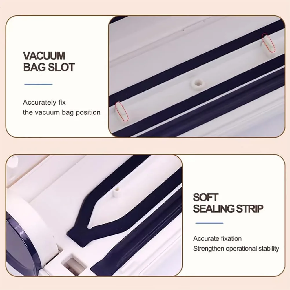 دستگاه وکیوم سیلر TsoLay، دستگاه بسته بندی و نگهداری مواد غذایی به همراه 10 کیسه، دستگاه چند منظوره با حالت های خشک/مرطوب، نمایشگر دیجیتال و اعلان صوتی، صفحه لمسی، برای حفظ مواد غذایی دستگاه وکیوم سیلر TsoLay، دستگاه بسته بندی و نگهداری مواد غذایی به همراه 10 کیسه، دستگاه چند منظوره با حالت های خشک/مرطوب، نمایشگر دیجیتال و اعلان صوتی، صفحه لمسی، برای حفظ مواد غذایی