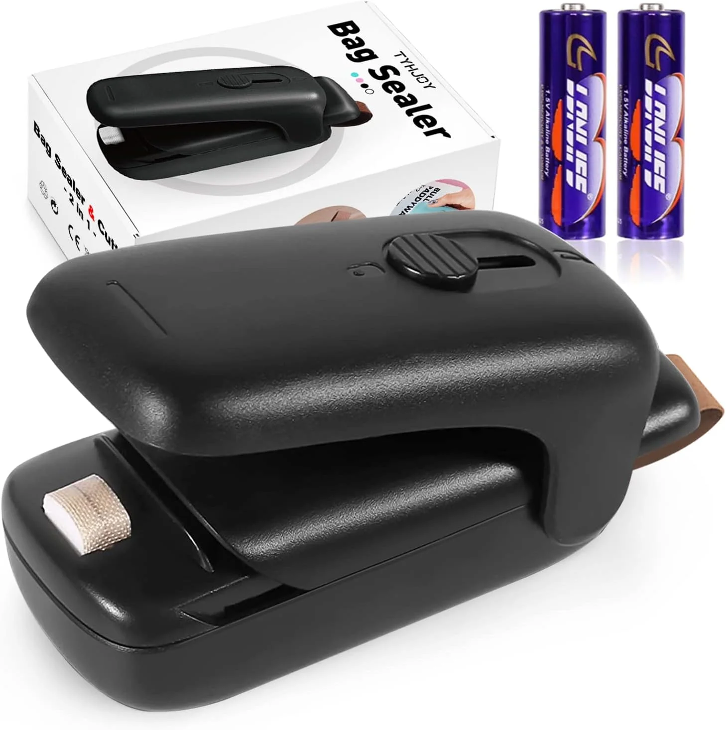 دستگاه کوچک وکیوم و پرس حرارتی دستی، دستگاه پلمپ کیسه چیپس قابل حمل برای کیسه های پلاستیکی تازه اسنک و کلوچه سبز - باتری شامل نمی شود (مشکی) دستگاه کوچک وکیوم و پرس حرارتی دستی، دستگاه پلمپ کیسه چیپس قابل حمل برای کیسه های پلاستیکی تازه اسنک و کلوچه سبز - باتری شامل نمی شود (مشکی)