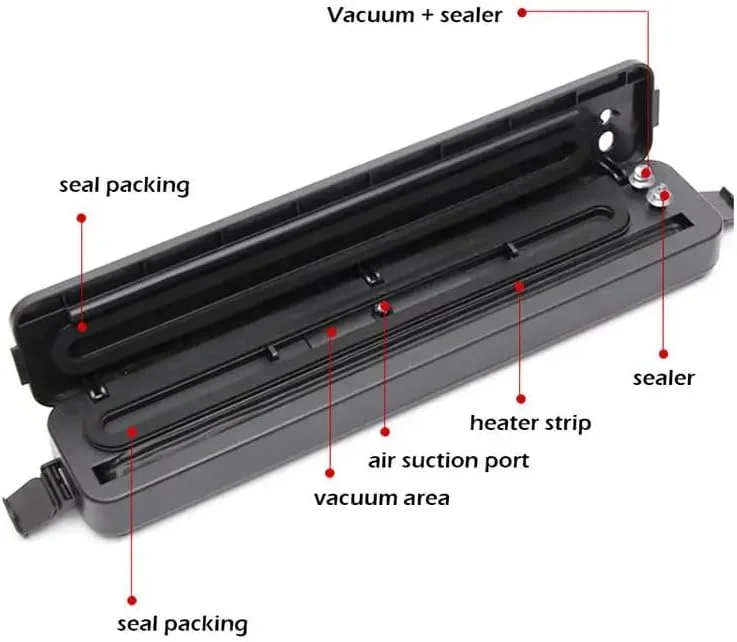 دستگاه بسته بندی وکیوم خانگی اتوماتیک