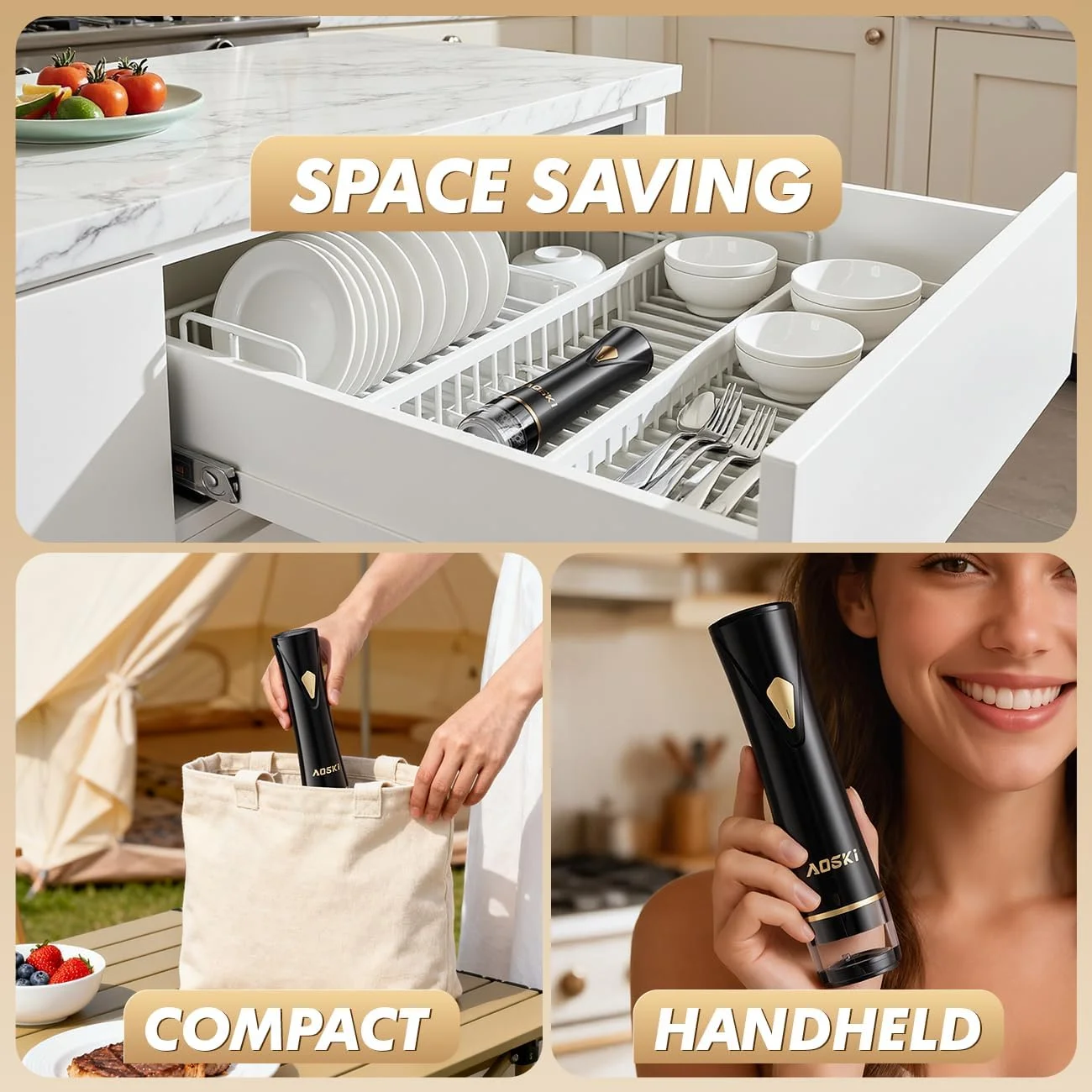 دستگاه وکیوم سیلر برای نگهداری مواد غذایی: دستگاه بسته بندی قدرتمند و جمع و جور مواد غذایی، مخزن آب جداشدنی اتوماتیک دستی، 10 عدد کیسه وکیوم برای مهر و موم کردن مواد غذایی در یخچال آشپزخانه، هدیه روز مادر برای همسر دستگاه وکیوم سیلر برای نگهداری مواد غذایی: دستگاه بسته بندی قدرتمند و جمع و جور مواد غذایی، مخزن آب جداشدنی اتوماتیک دستی، 10 عدد کیسه وکیوم برای مهر و موم کردن مواد غذایی در یخچال آشپزخانه، هدیه روز مادر برای همسر