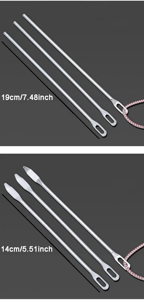 2 عدد ابزار فلزی نخ کش بند ناف، گیره سیم، سوزن ابزار جایگزین نخ دوخت برای شلوار هودی 2 عدد ابزار فلزی نخ کش بند ناف، گیره سیم، سوزن ابزار جایگزین نخ دوخت برای شلوار هودی