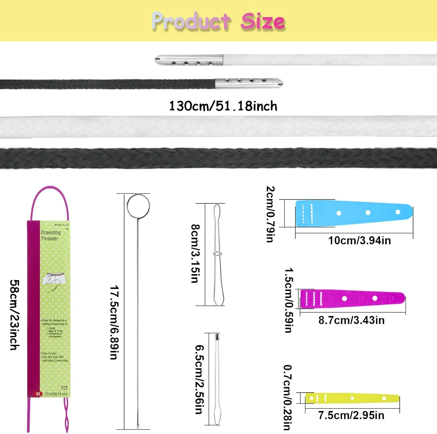 ست ۹ عددی نخکش بند، ۲ عدد بند کشی برای شلوار ورزشی/ ۱ عدد نخکش بند الاستیک/ ۲ عدد نخکش فلزی سوزنی/ ۱ عدد قلاب چرخشی فلزی/ ۳ عدد ابزار نخکش بند انعطافپذیر ست ۹ عددی نخکش بند، ۲ عدد بند کشی برای شلوار ورزشی/ ۱ عدد نخکش بند الاستیک/ ۲ عدد نخکش فلزی سوزنی/ ۱ عدد قلاب چرخشی فلزی/ ۳ عدد ابزار نخکش بند انعطافپذیر
