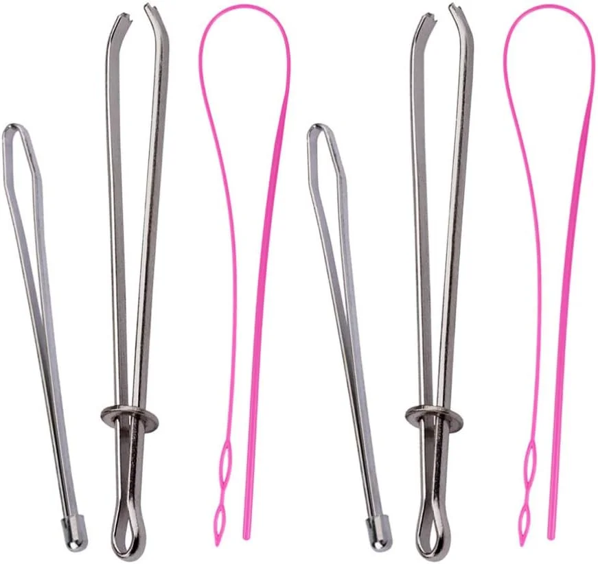 نخکش بند ناف، نخکش آسان، سوزن انعطافپذیر جایگزین بند ناف، ابزار صنایع دستی / 6 عدد نخکش بند ناف، نخکش آسان، سوزن انعطافپذیر جایگزین بند ناف، ابزار صنایع دستی / 6 عدد