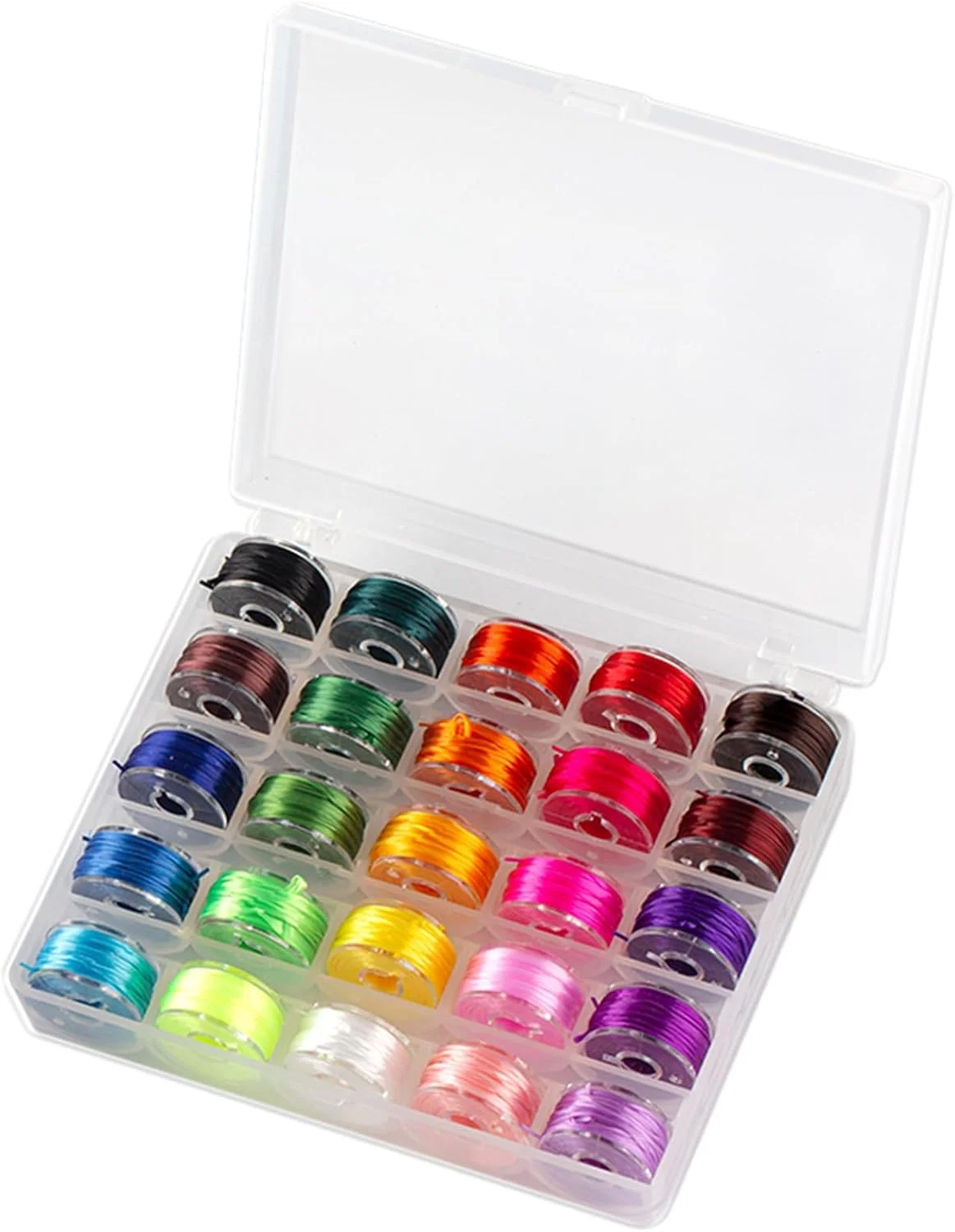 نخ الاستیک برای مهرهبافی و صنایع دستی، مجموعهای از قرقرههای متنوع و نخهای خیاطی، ابزار خیاطی دستساز خلاقانه، لوازم مهرهبافی نخ الاستیک برای مهرهبافی و صنایع دستی، مجموعهای از قرقرههای متنوع و نخهای خیاطی، ابزار خیاطی دستساز خلاقانه، لوازم مهرهبافی