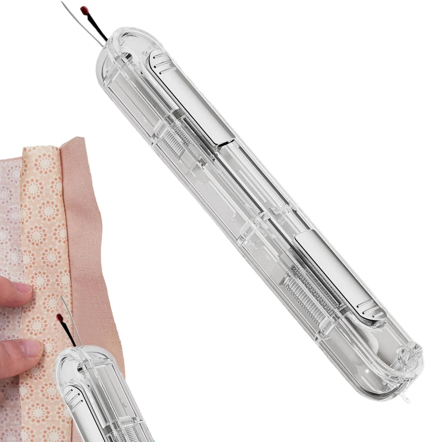 سوزن نخ کن برای خیاطی دستی - ابزار چند منظوره شکافنده درز خیاطی، لوازم لحاف دوزی دستی برای گلدوزی و دوخت مبتدیان و علاقه مندان سوزن نخ کن برای خیاطی دستی - ابزار چند منظوره شکافنده درز خیاطی، لوازم لحاف دوزی دستی برای گلدوزی و دوخت مبتدیان و علاقه مندان