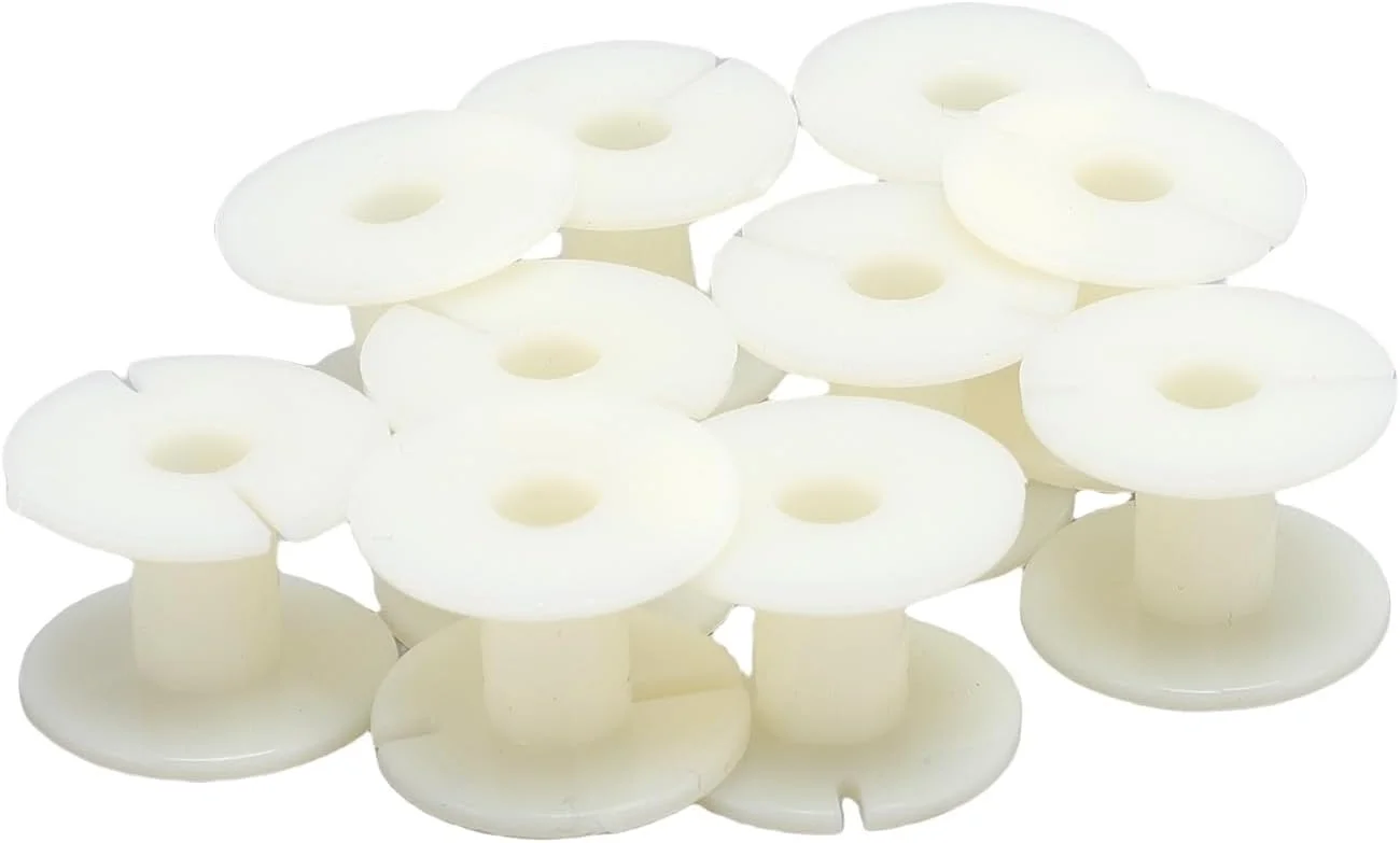 بوبین خالی Cryfokt، 20 عدد بوبین ABS مرتب و ضد گره برای سیم و کابل بوبین خالی Cryfokt، 20 عدد بوبین ABS مرتب و ضد گره برای سیم و کابل