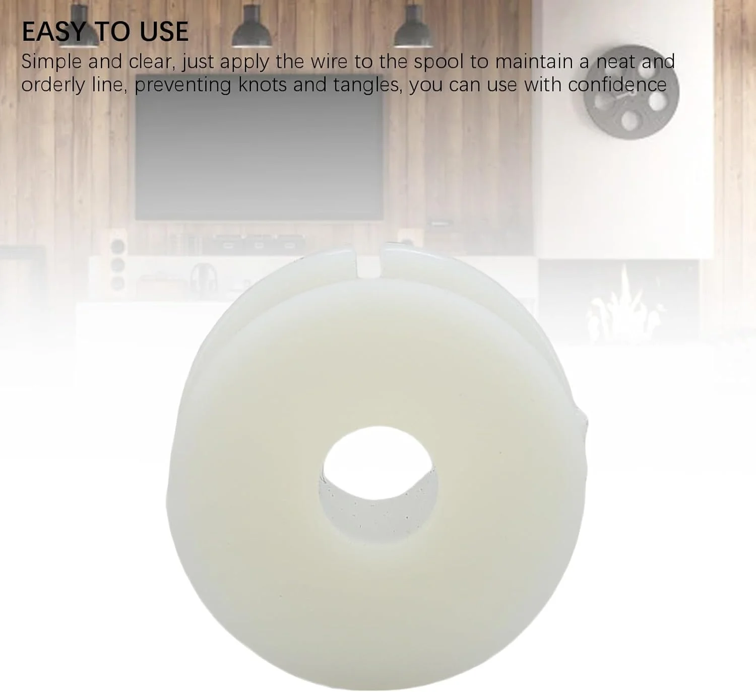 بوبین خالی Cryfokt، 20 عدد بوبین ABS مرتب و ضد گره برای سیم و کابل بوبین خالی Cryfokt، 20 عدد بوبین ABS مرتب و ضد گره برای سیم و کابل