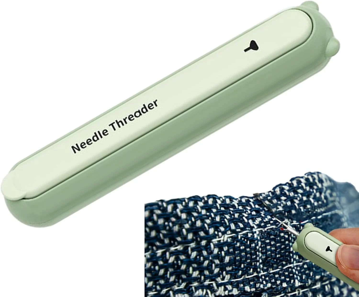 سوزن نخ کن خیاطی - ابزار شکافنده درز و نخ کردن سوزن گلدوزی، ابزار دستی با دستگیره ضد لغزش برای برداشتن نخ، تعمیرات گلدوزی، تغییرات و هنرهای پارچه ای