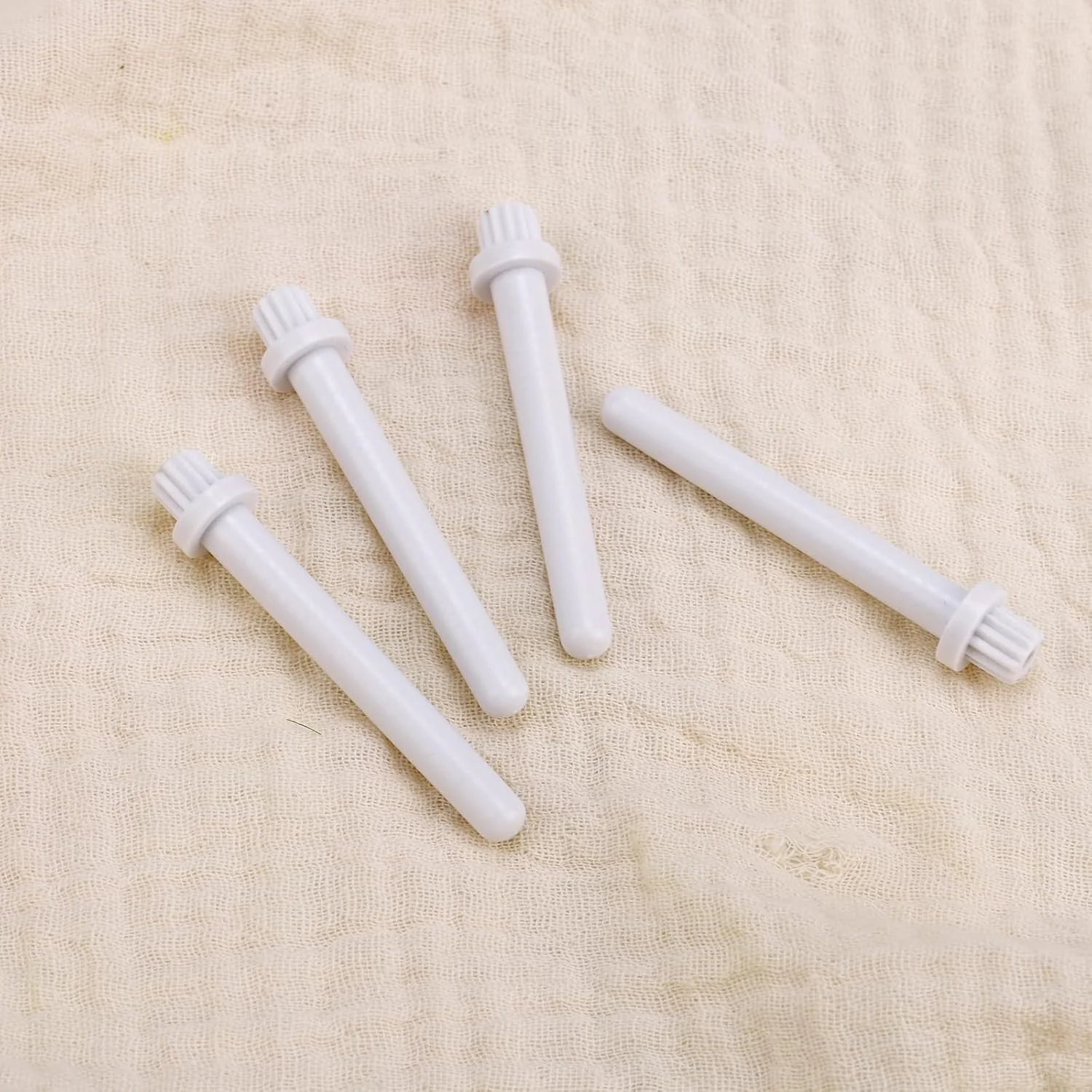 ۴ عدد میله قرقره کمکی برای چرخ خیاطی، میله قرقره بادوام مدل R60033210، جایگزین سازگار با سینگر، برنینا، اورسیون، جوکی، فاف و وایت