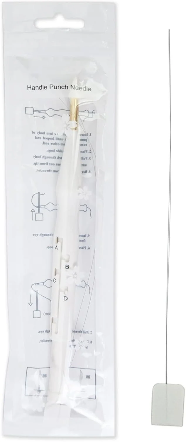 ست قلم سوزن پانچ گلدوزی | سوزن نخ کشی قابل تنظیم، لوازم جانبی دوخت دستی برای مبتدیان - پروژه های خلاقانه جوراب، بالش، پادری و تکه دوزی ست قلم سوزن پانچ گلدوزی | سوزن نخ کشی قابل تنظیم، لوازم جانبی دوخت دستی برای مبتدیان - پروژه های خلاقانه جوراب، بالش، پادری و تکه دوزی