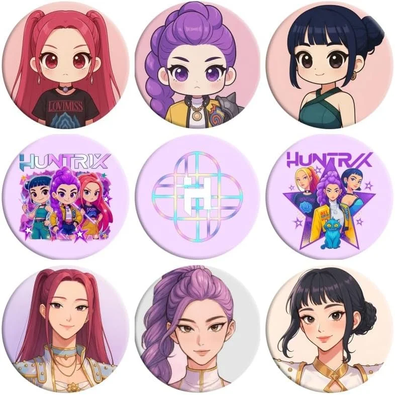 بج سینه دکمه ای هانتریکس 6 عددی بج سینه دکمه ای هانتریکس 6 عددی