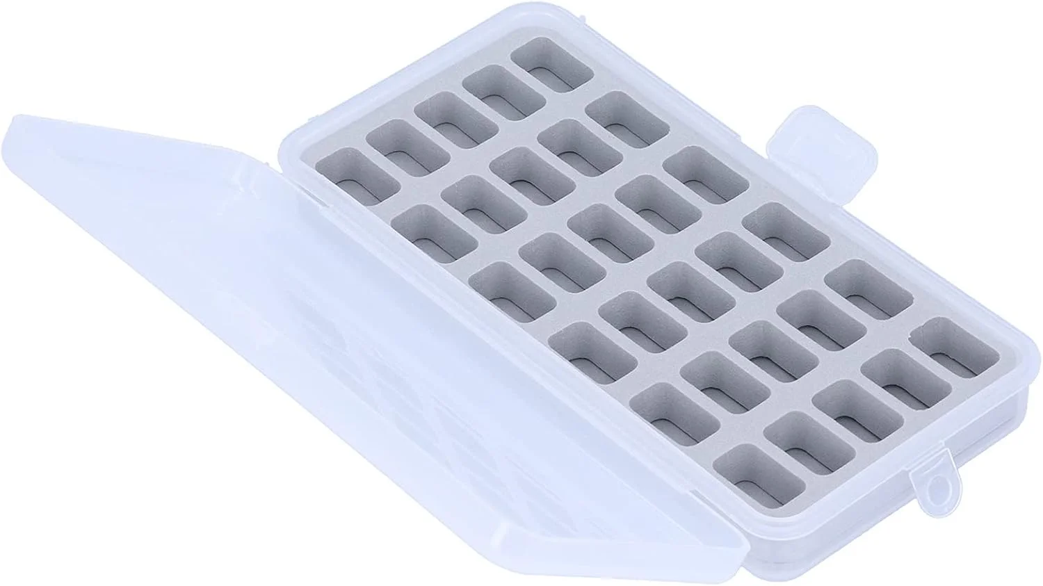 جعبه نخ ماسوره تی ان فی اون، جعبه خالی ماسوره، جعبه شفاف نگهداری ماسوره چرخ خیاطی