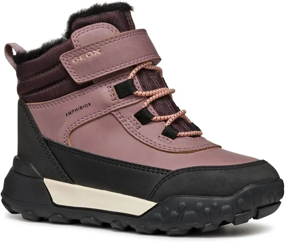نیم بوت ساق دار دخترانه Geox J Trekkyup Girl B Ab