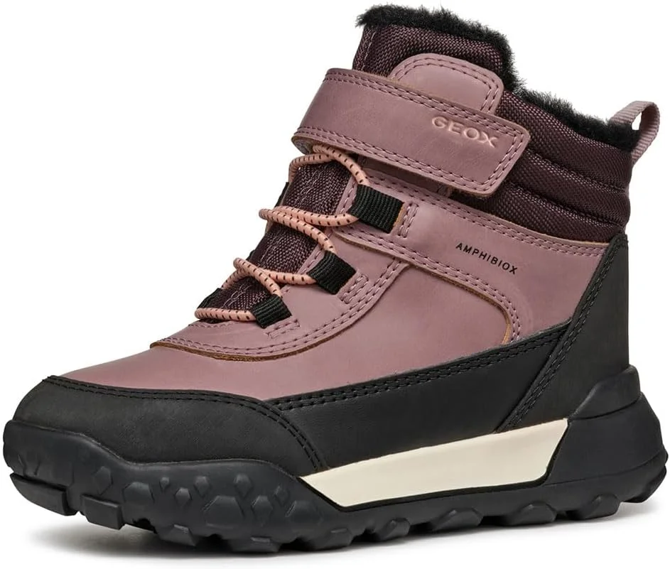 نیم بوت ساق دار دخترانه Geox J Trekkyup Girl B Ab