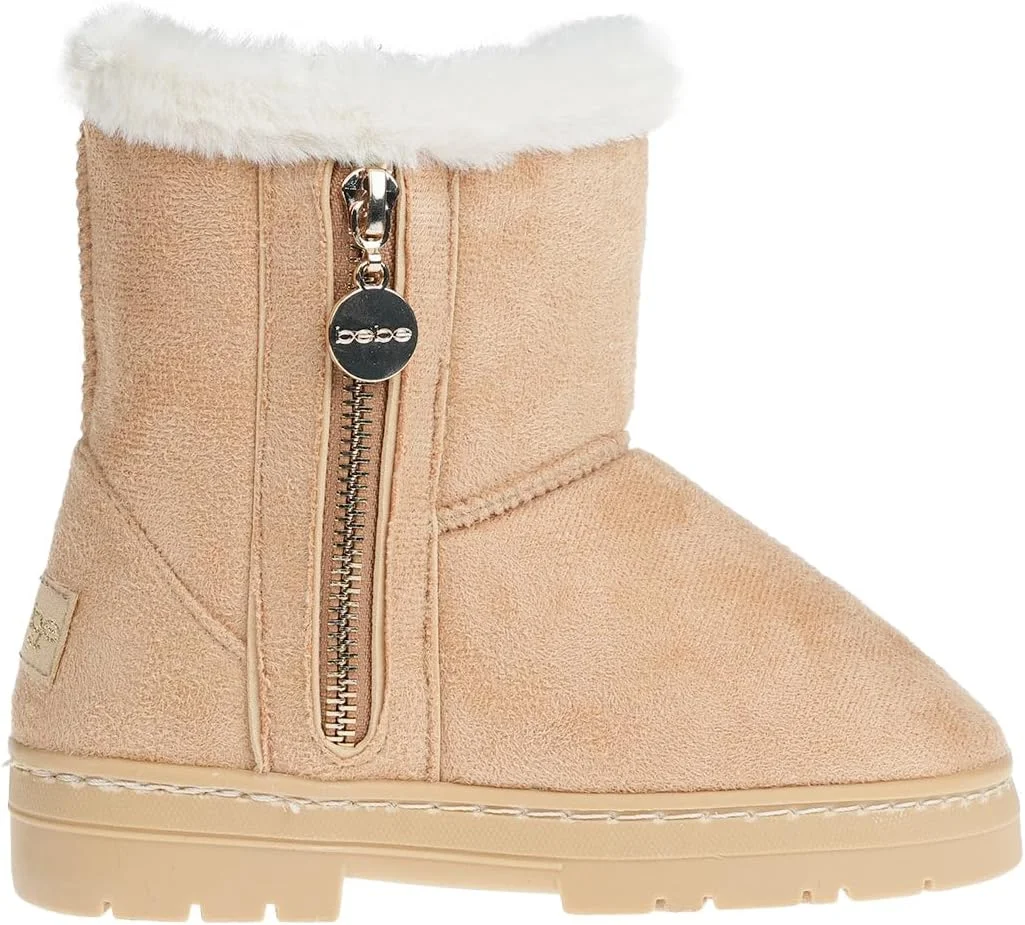 بوت های زمستانی دخترانه bebe، بوت های مچی گرم و نرم - بوت های پشمی بچه گانه، کفش های زمستانی برای بچه ها (نوزاد/کودک نوپا/کودک بزرگ)