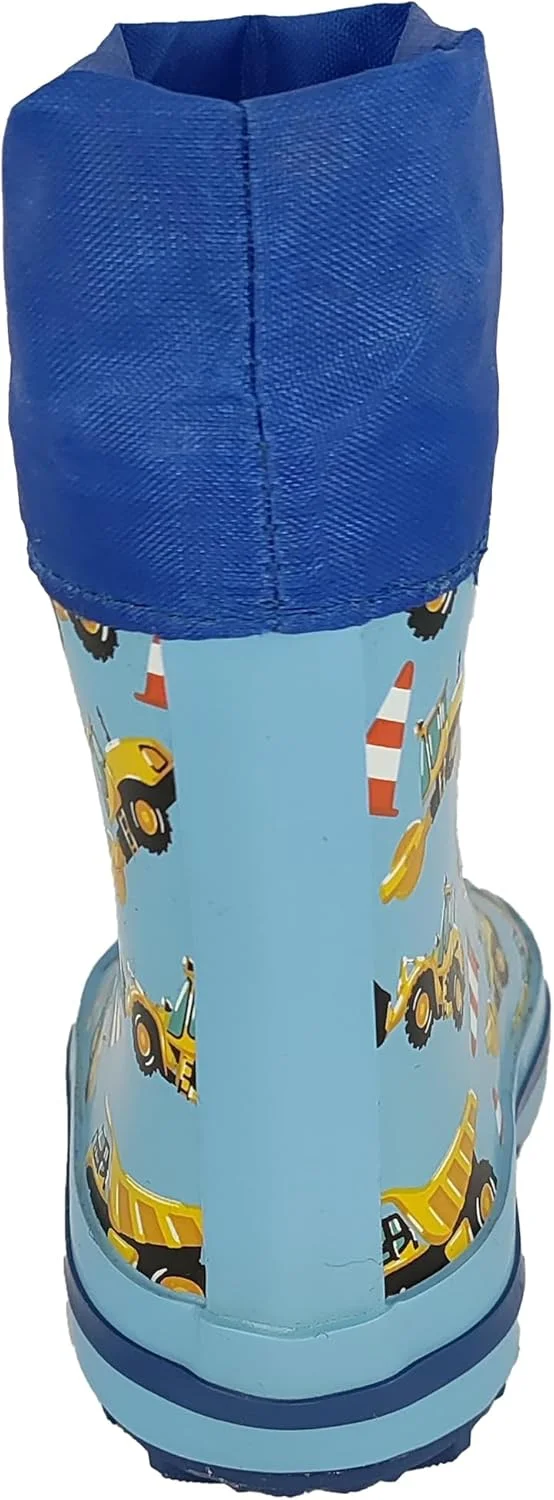 چکمه بارانی پسرانه بک مدل Minibagger-4027 چکمه بارانی پسرانه بک مدل Minibagger-4027