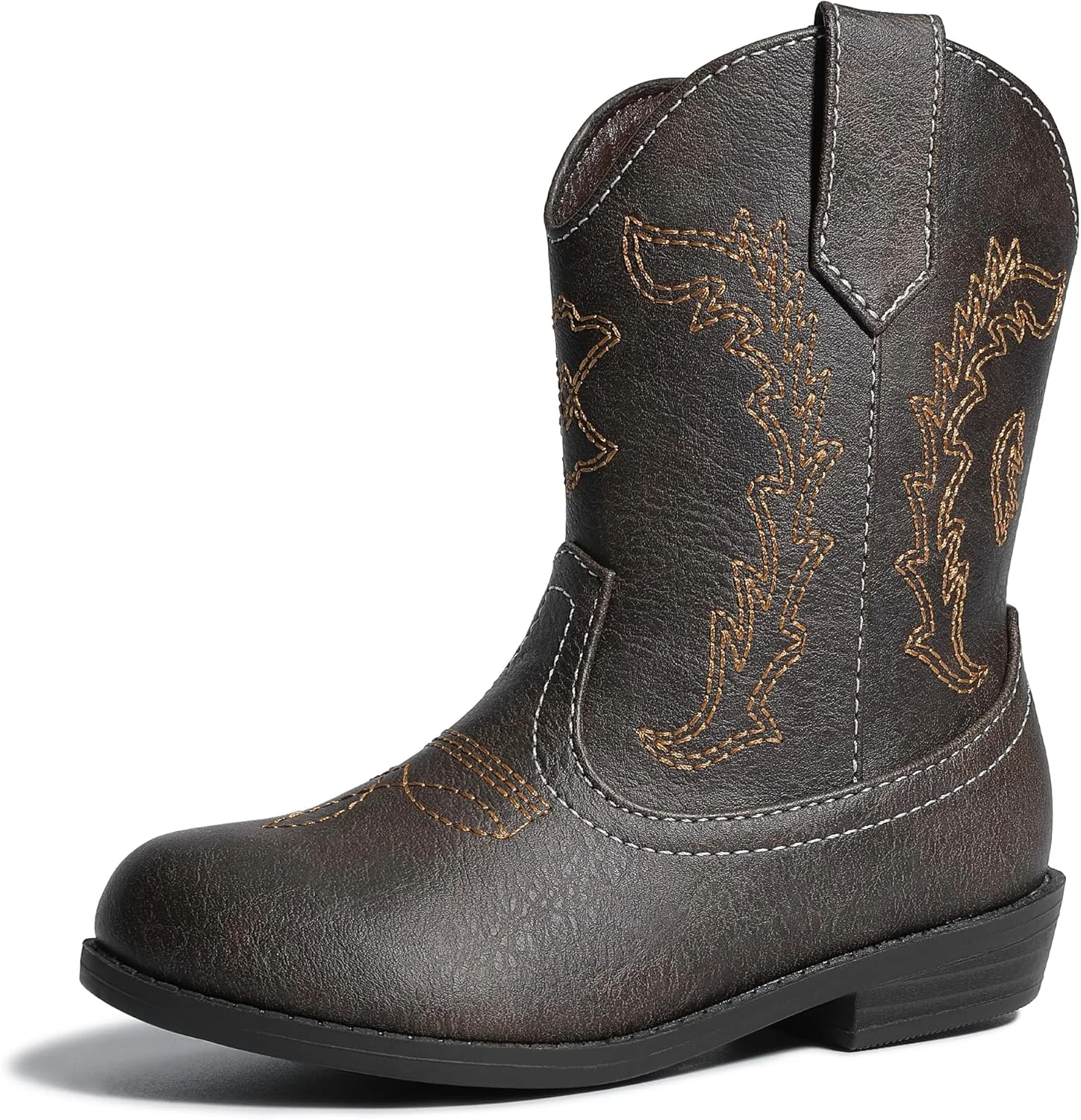 هوم هات چکمه های کابویی و گاودختری وسترن ساق میانه مناسب پسران و دختران (مناسب کودکان نوپا و بچه های کوچک)