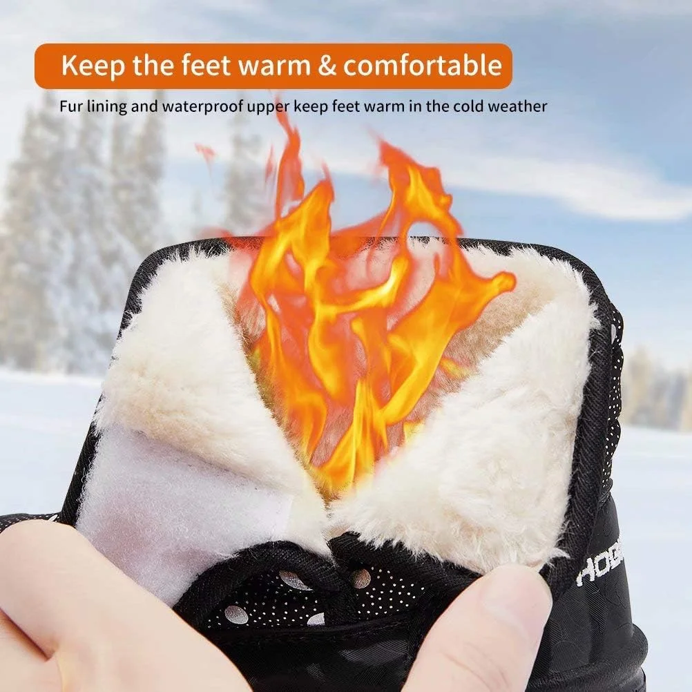 کفش زمستانی ضد آب و لغزش هوبی بیر مناسب کودکان (نوپا/کودکان کوچک/کودکان بزرگ)