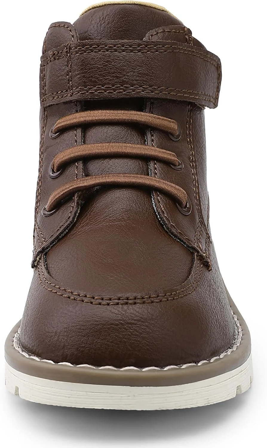 کفش بوت مد روز پسرانه HOMEHOT، کتانی ساق بلند چرم مصنوعی (مناسب کودکان نوپا/کودکان کوچک)