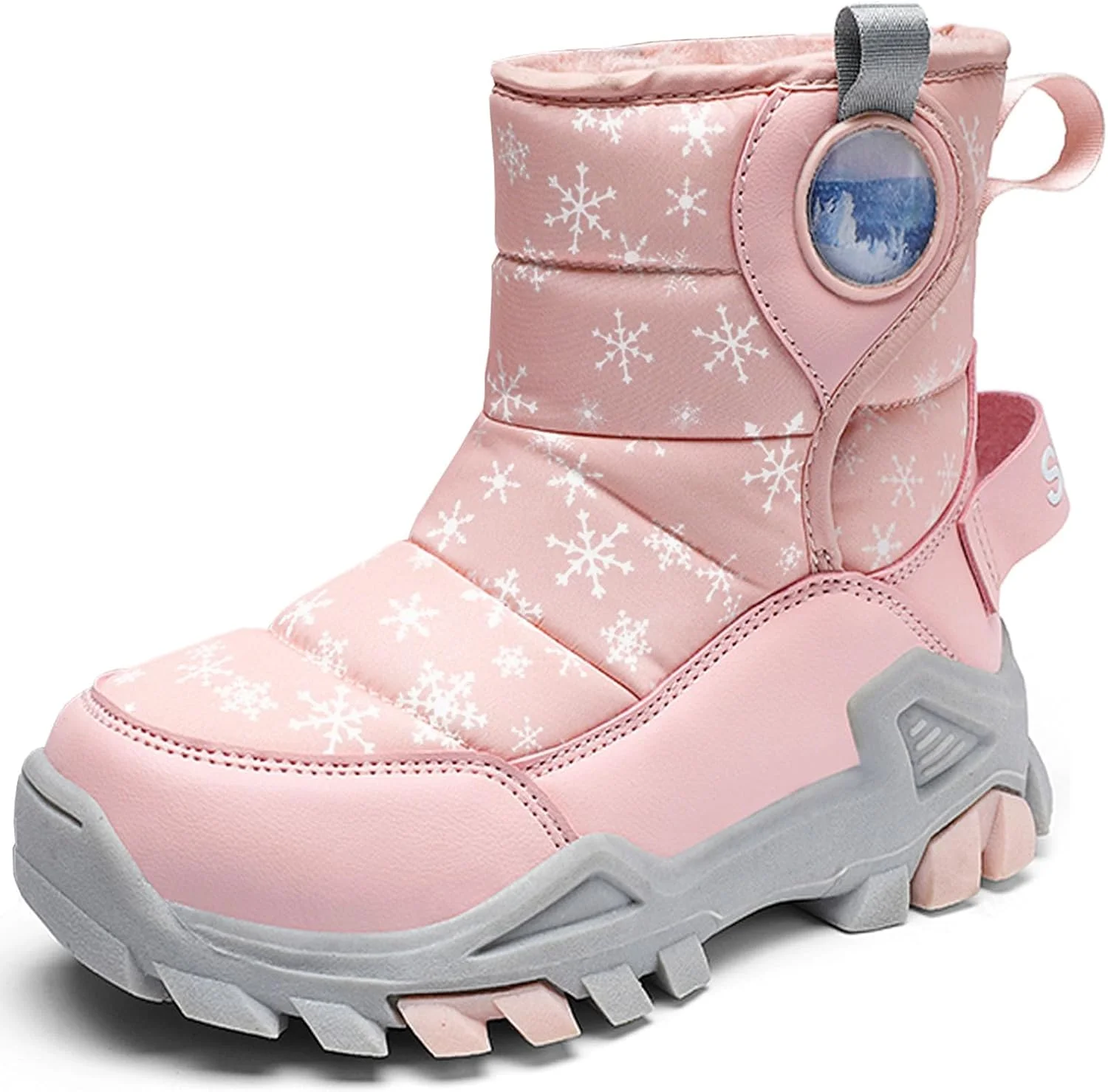 بوت زمستانی ضد لغزش بچگانه HSNA، آستر گرم، سایز 29-39