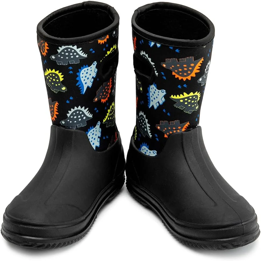 چکمه های بارانی نوزادان HugRain، گرم، نئوپرن و ضد آب