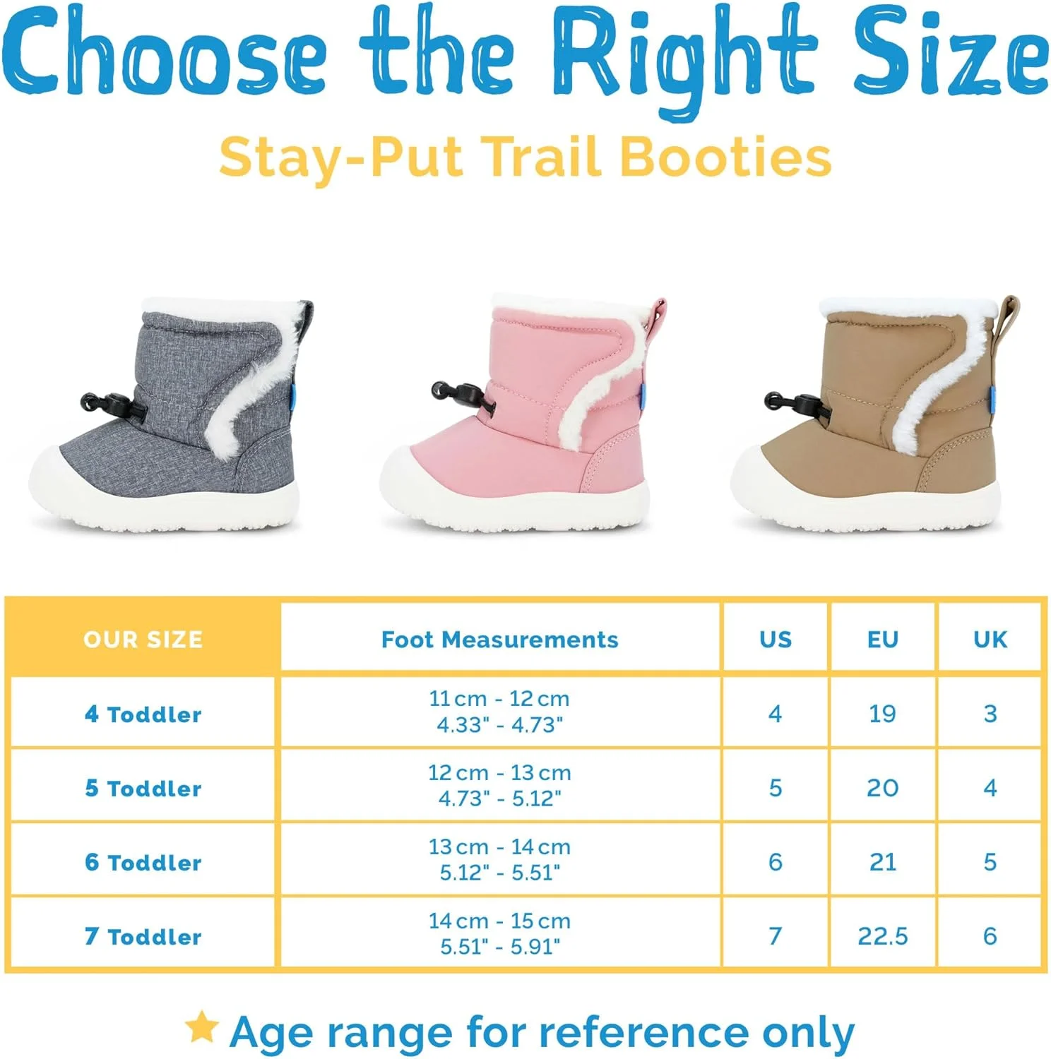 بوت های زمستانی ضد آب JAN & JUL مناسب برای کودکان نوپا و نوزاد