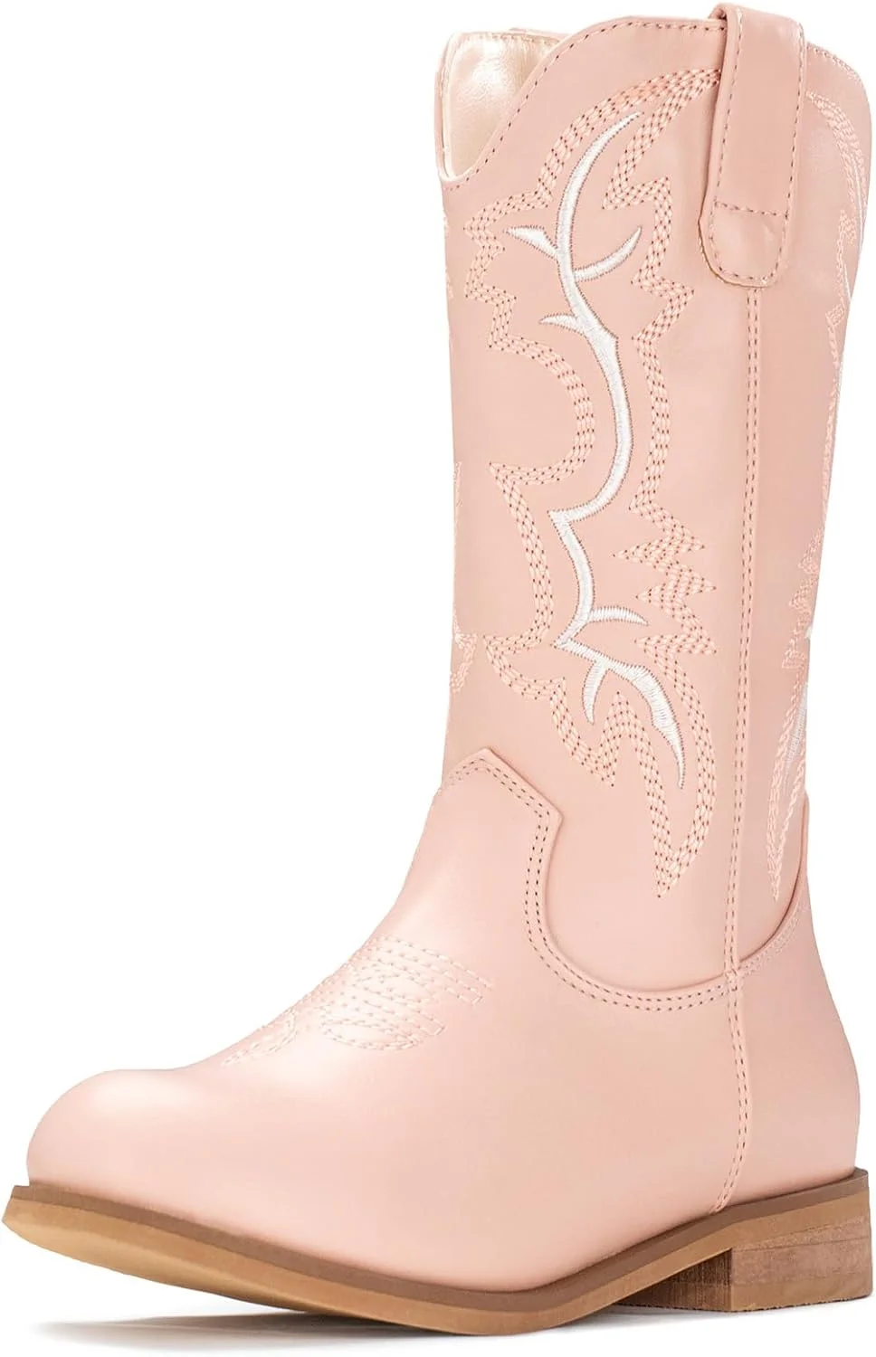 کفش های کابویی دخترانه IUV، چکمه های وسترن فشن ساق متوسط مناسب کودکان