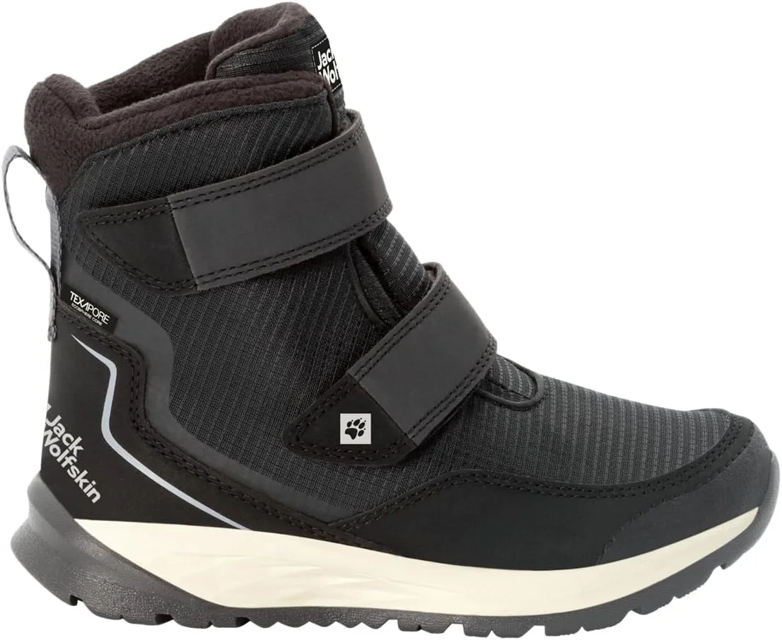 کفش کوهنوردی جک ولفسکین مدل Polar Bear Texapore High Vc K مناسب کودکان و نوجوانان