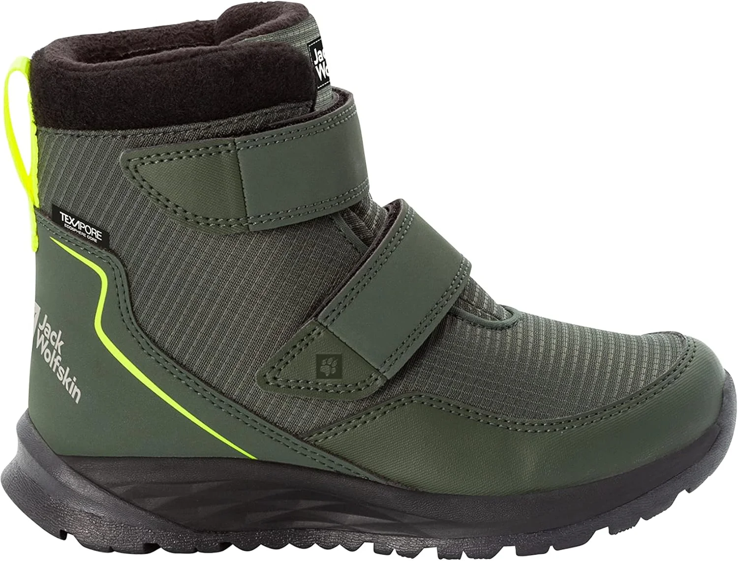 کفش ساقدار بچگانه جک ولفسکین مدل Polar Bear Texapore Mid Vc K