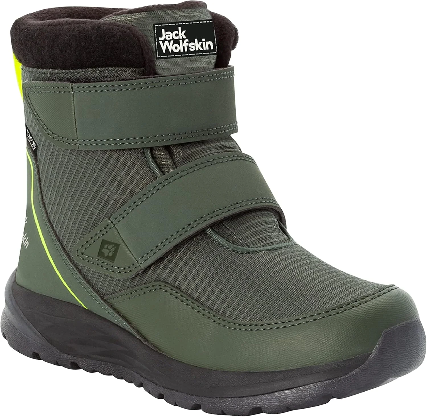 کفش ساقدار بچگانه جک ولفسکین مدل Polar Bear Texapore Mid Vc K